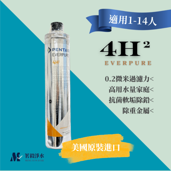 4H2平輸 【濱特爾 PENTAIR】4H2濾心 濾芯 美國進口平行輸入 EVERPURE (DIY)