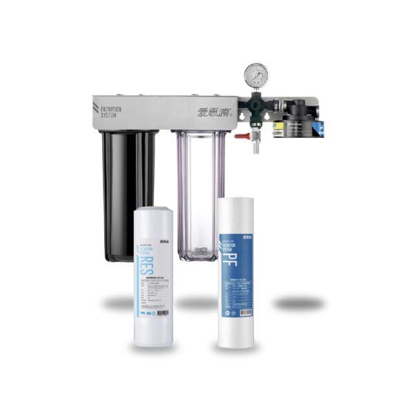 【愛惠浦 EVERPURE】PurVive-EF1500 生飲級單道式廚下型淨水器(可加購升級套件)