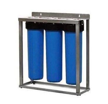 【茗毅淨水】全戶淨水水塔過濾器(20英吋不鏽鋼腳架)《大胖3道式》